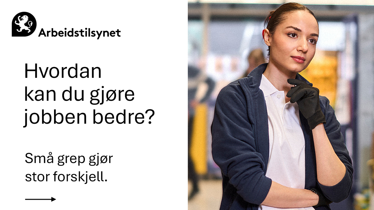 Kvinne som tenker_tekst hvordan kan du gjøre jobben bedre?